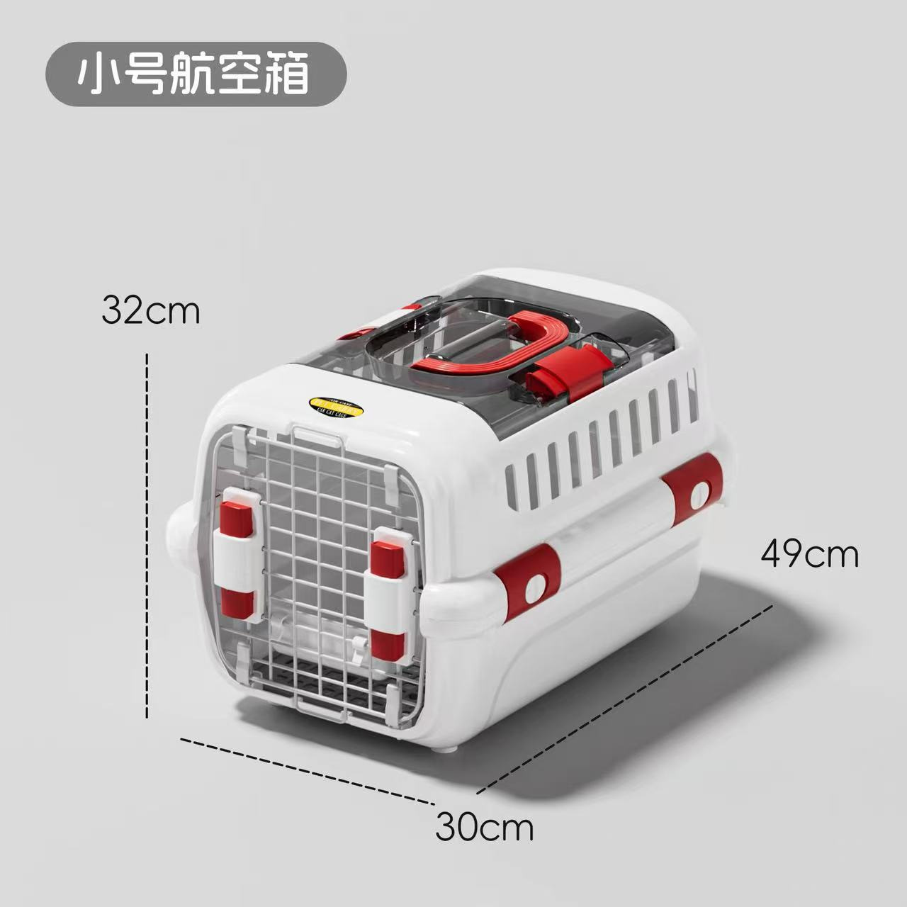 Sturdy portable pet aviation case, cat carrying bag, pet bag, space backpack, safe and lightweight pet case pic 11