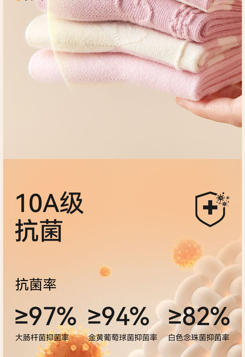 女童袜子冬季加厚羊毛高筒袜儿童秋冬无骨保暖袜女孩长筒羊毛袜冬详情16