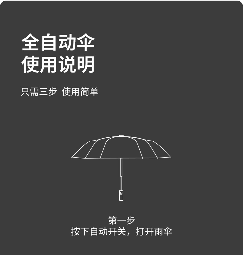 雨伞大号折叠高级感遮阳自动伞抗风暴大伞晴雨两用伞加大加固加厚详情18