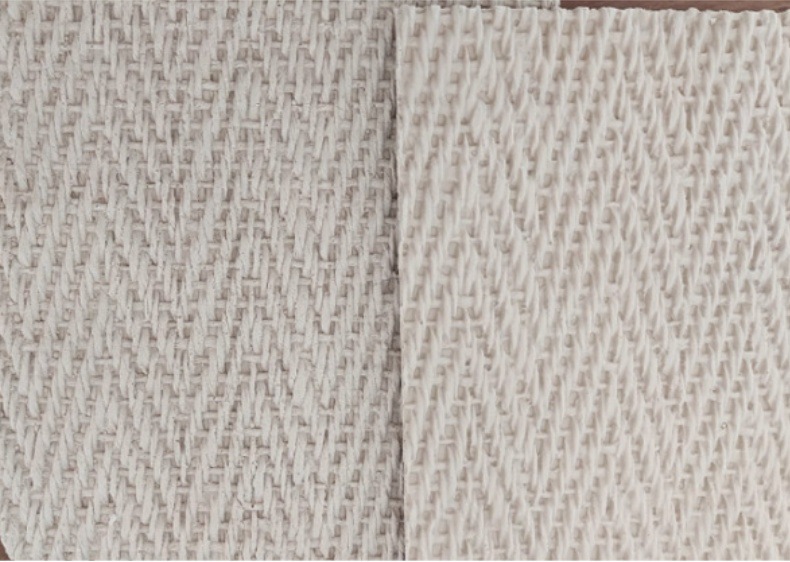 麻编软石 洞石马赛克外墙米黄麻编软石软瓷墙贴通体砖凹凸面墙板酒店背景绿生新材料详情1