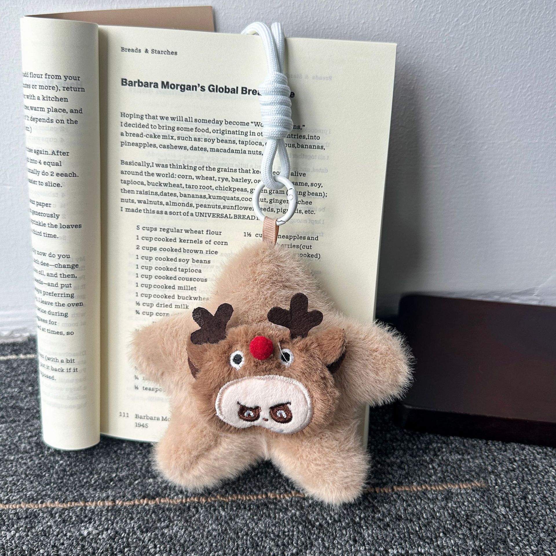 网红可爱萌星星精灵挂件毛绒玩具挂件小猴子包包挂饰钥匙扣玩偶详情8