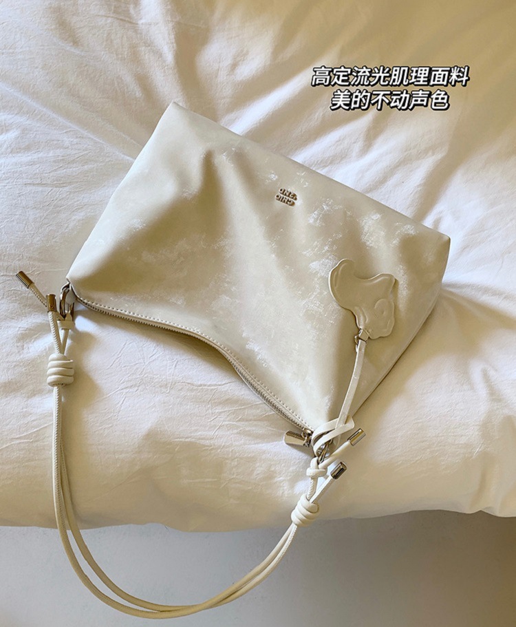 Nanfeng Chio2nd Clear Tea Soft Botote Bag for Women 2024 New style, a high-end commuting single-shoulder crossbody large bag pic 1