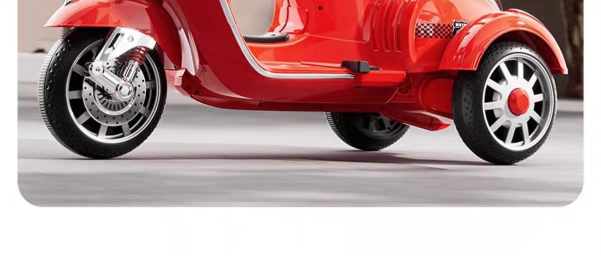 儿童电动摩托车三轮车可坐人双座遥控电动车男女小孩电瓶车玩具车详情40