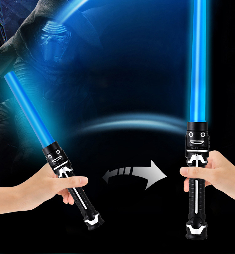 Luminous sword, telescopic sword, little boy laser sword, glow stick, street stall bestseller, luminous toy, samurai sword wholesale manufacturer pic 8