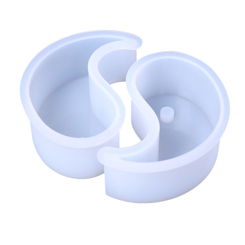 Silicone diy resin mold for Tai Chi candles, silicone mold for scented candles, gift resin pic 14