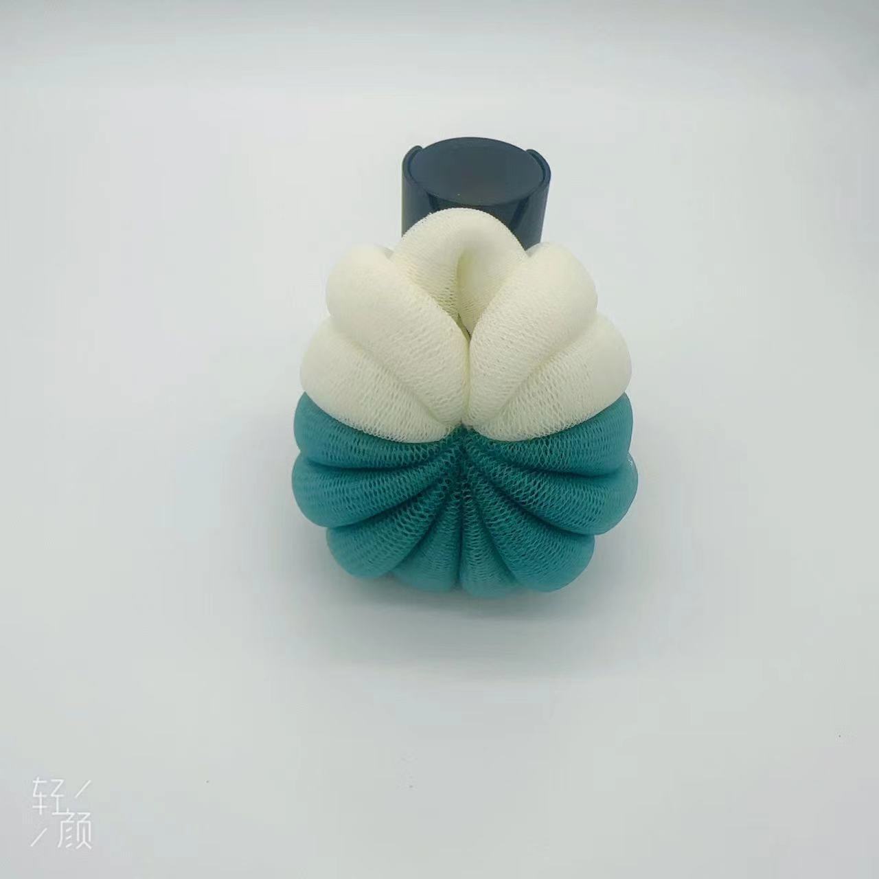 纯彩乌龟球沐浴条家用洗澡沐浴球搓澡巾搓背条起泡网浴球花详情21