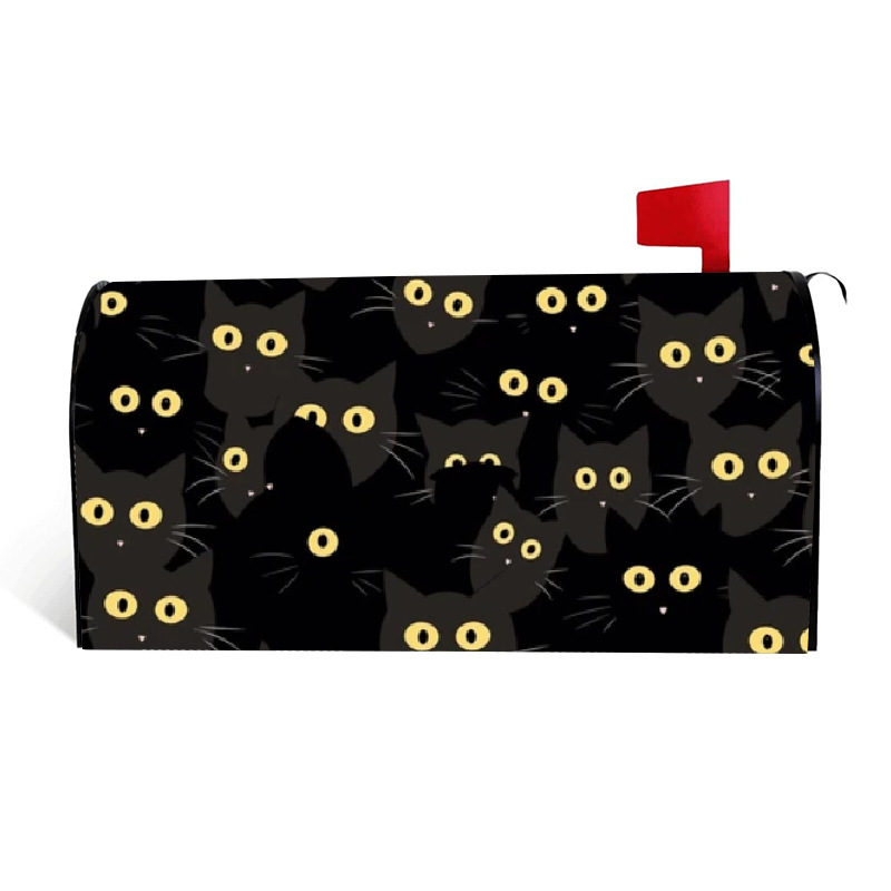 New cross-border elastic band Halloween decoration mailbox cover, Oxford cloth garden mailbox protection dust cover pic 16