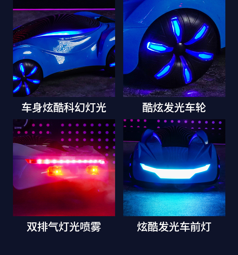 Cross-border Y19 Dual Spray Drift Car Gesture Sensing Racing Car Stunt Supercar Remote Control Car Toy Boy Sports car pic 22