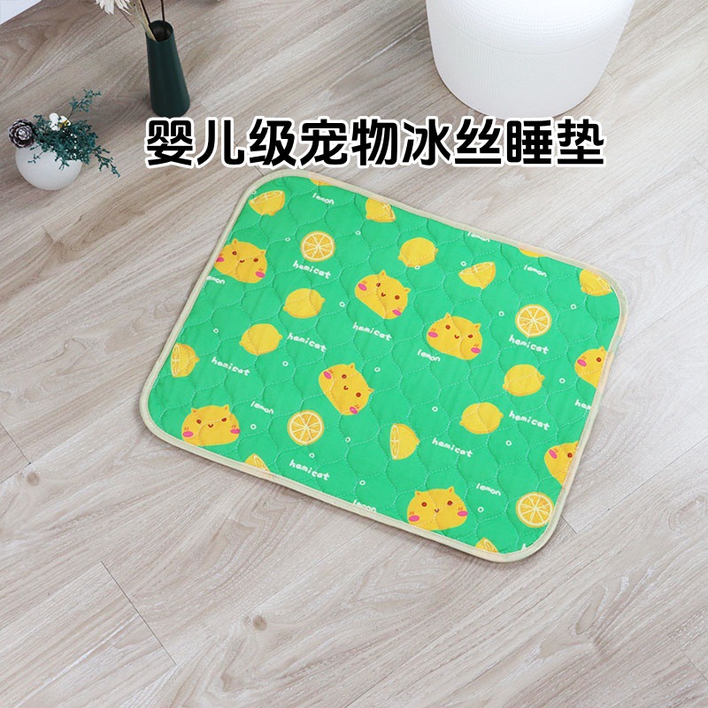 狗狗垫子睡垫夏天凉垫冰丝降温睡觉用宠物凉席垫猫咪冰窝宠物冰垫详情9
