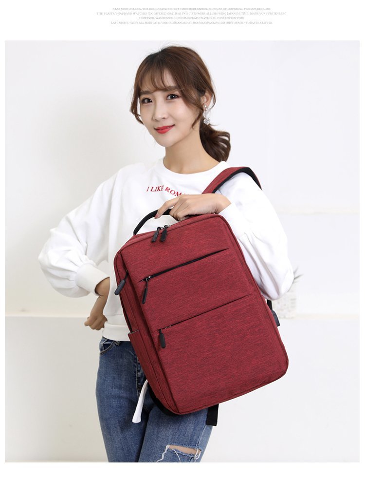 Cross-border 2026 New Business backpack, usb charging Schoolbag, travel waterproof laptop bag, backpack pic 16