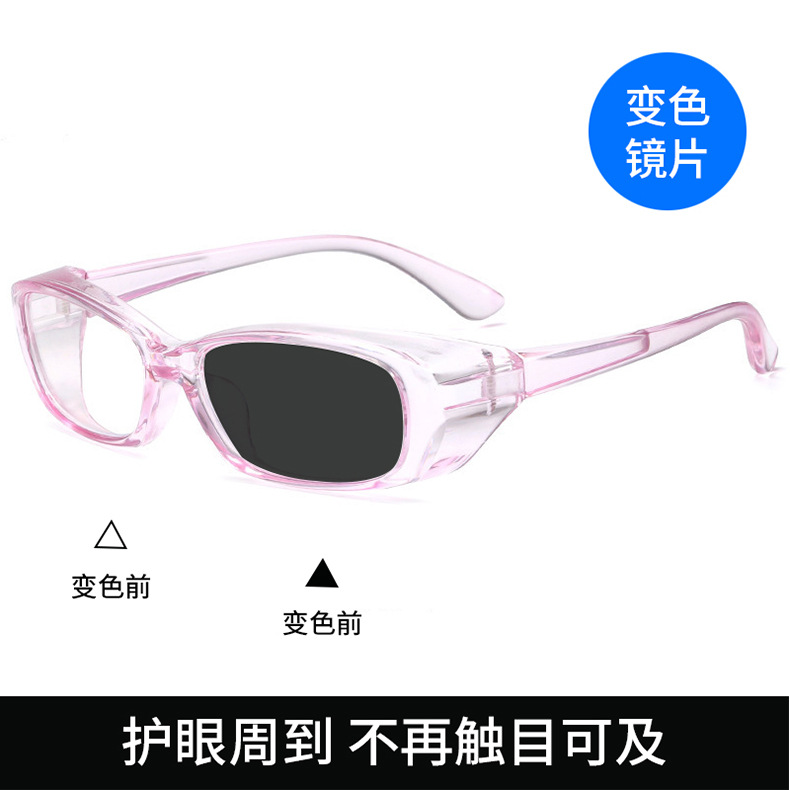 变色防雾护目镜男女防风沙防花粉防飞沫骑行护目镜防蓝光防护眼镜详情20