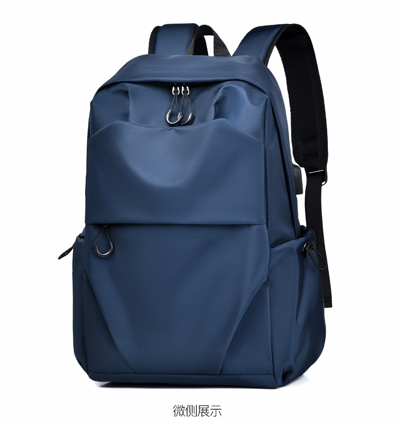 Mochila de nylon transfronteriza bolsa de viaje casual ligera para hombres bolsa de escuela de gran capacidad bolsa de computadora simple para estudiantes universitarios pic 42