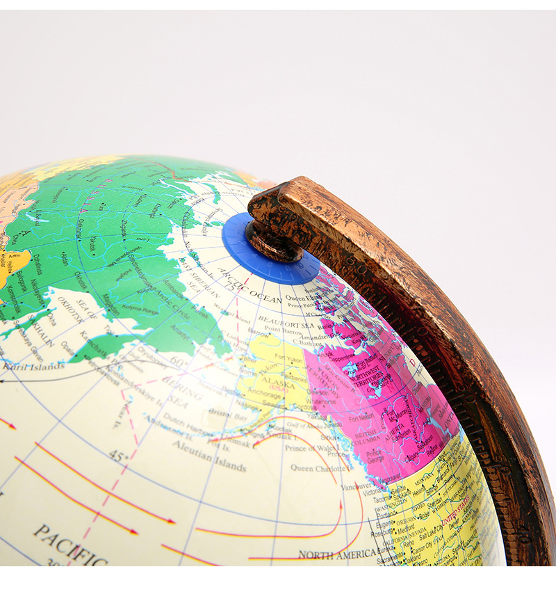Globe ornament, antique, light luxury, high-definition handicraft, 20cm, white office for administrative regions, school, student teaching AIDS wholesale pic 11