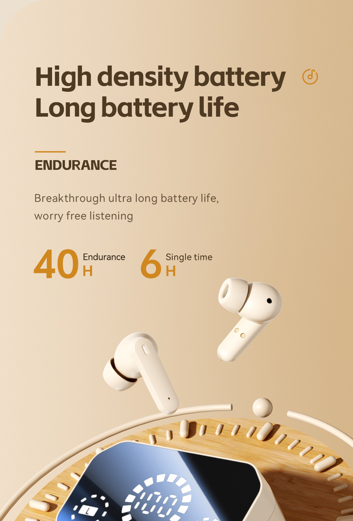 Nuevo huqangbei M154 clamp bluetooth auriculares inalámbricos en el oído ultra larga duración alta calidad de sonido deporte pic 15