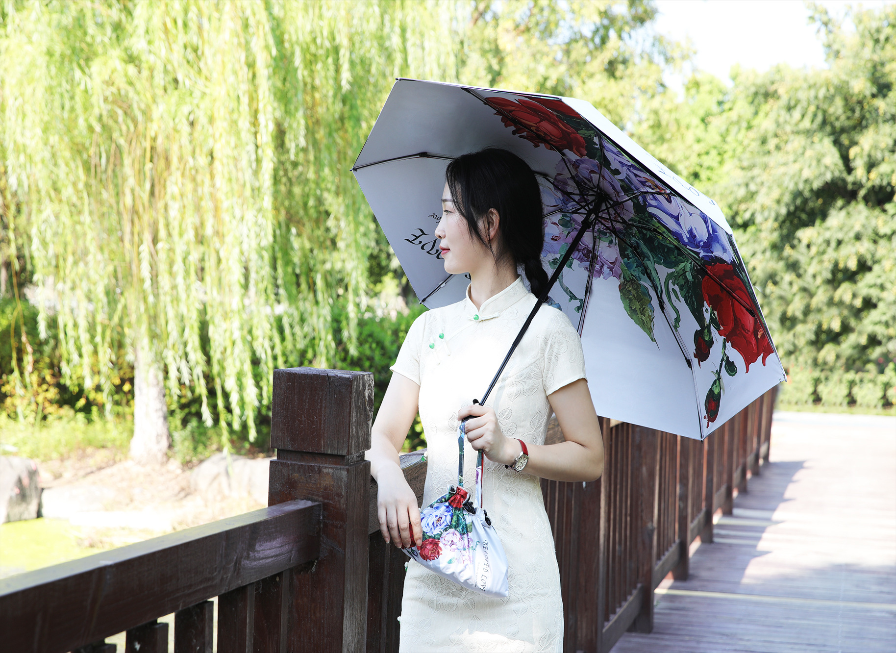 胶囊遮阳伞户外防晒花卉礼品伞晴雨两用便携折叠太阳伞定logo广告详情1