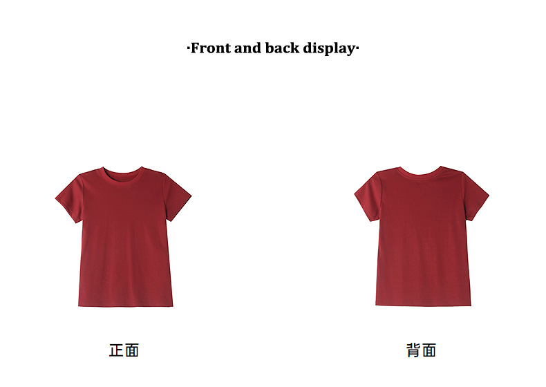 【 Blockbuster B: Super Comfortable Double-collar T-shirt with Upgraded Fabric 】 Spring short-sleeved T-shirt pic 9