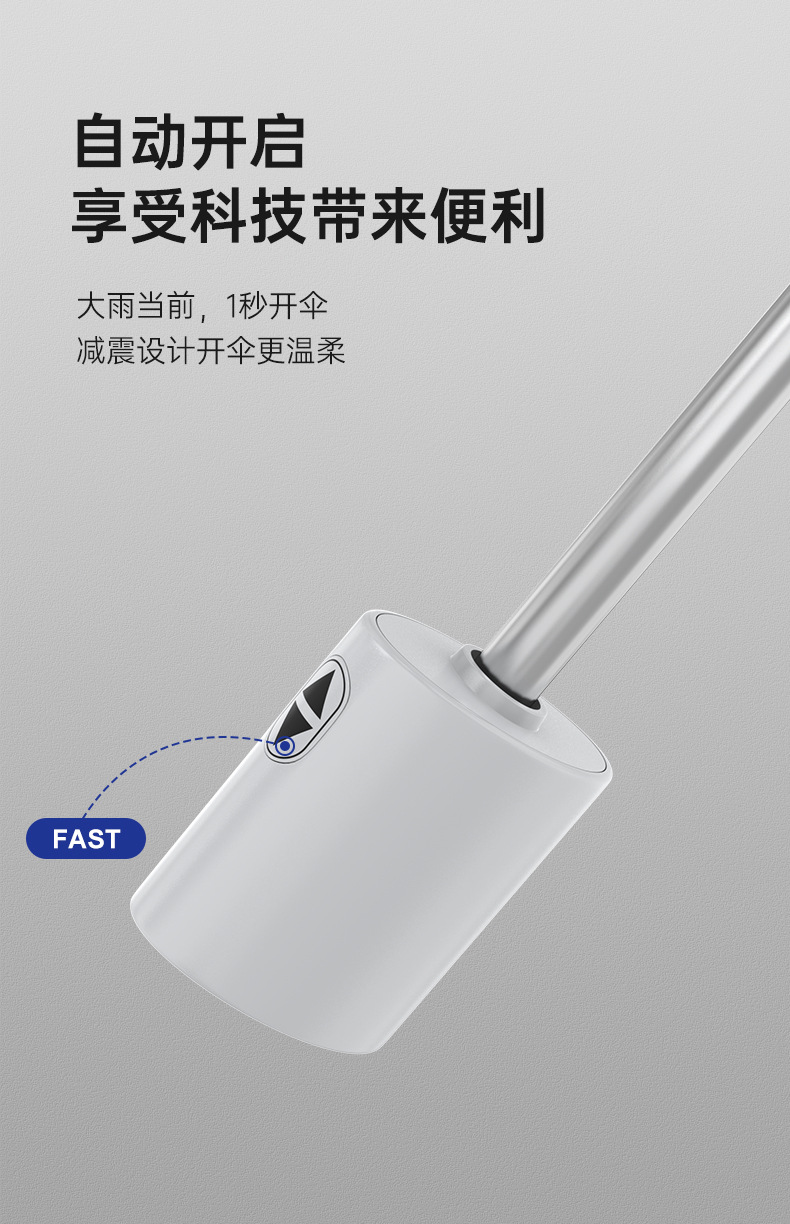 日系超轻三折全自动6骨晴雨两用伞遮阳钛银防晒太阳礼品广告伞详情5