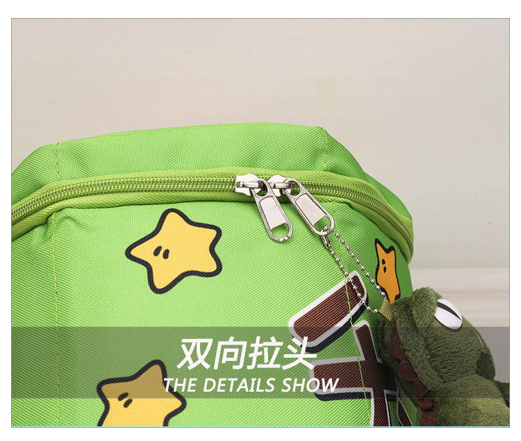 New cute schoolbag, Crayon Shin-chan, Little Crocodile box, large-capacity three-dimensional bucket bag, backpack, racket bag, trendy back pic 7