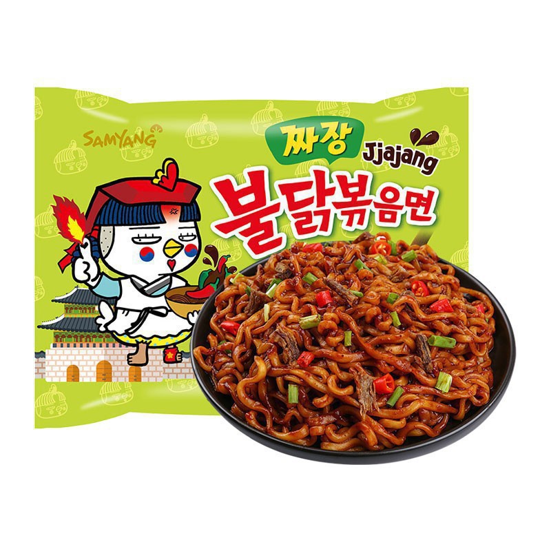 韩国进口Samyang三养超辣鸡肉奶油味火鸡面整箱速食拌面方便泡面详情7