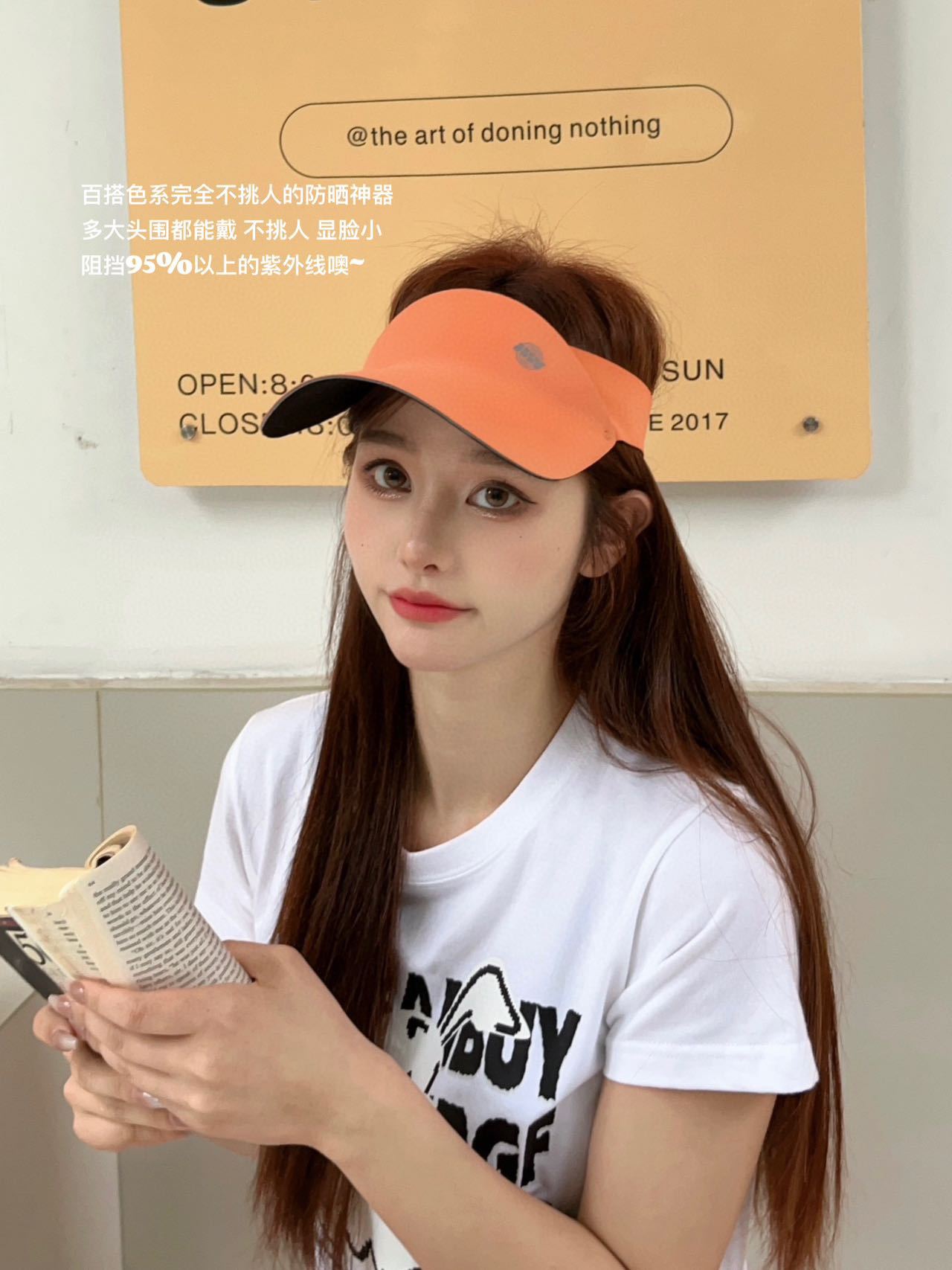 LLBB& Invisible Sun Hat 2024 Summer New Style Sun Protection Hat, Sun Hat, Overhead Hat, Face Covering Wonder for women pic 4