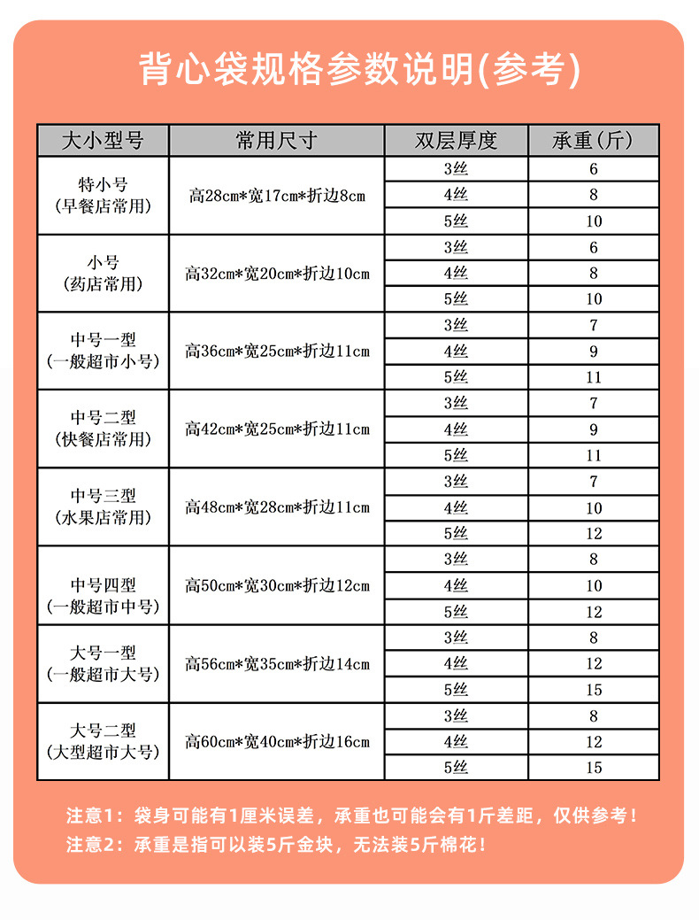 Customized plastic bags, supermarket convenience bags, vest bags, handbags, thickened degradable bags, fruit store takeout bags wholesale pic 4