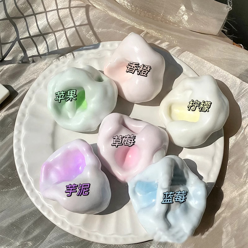 可塑形冰皮糯米糍捏捏手作球糯叽叽小红书同款玩具慢回弹解压批发详情4