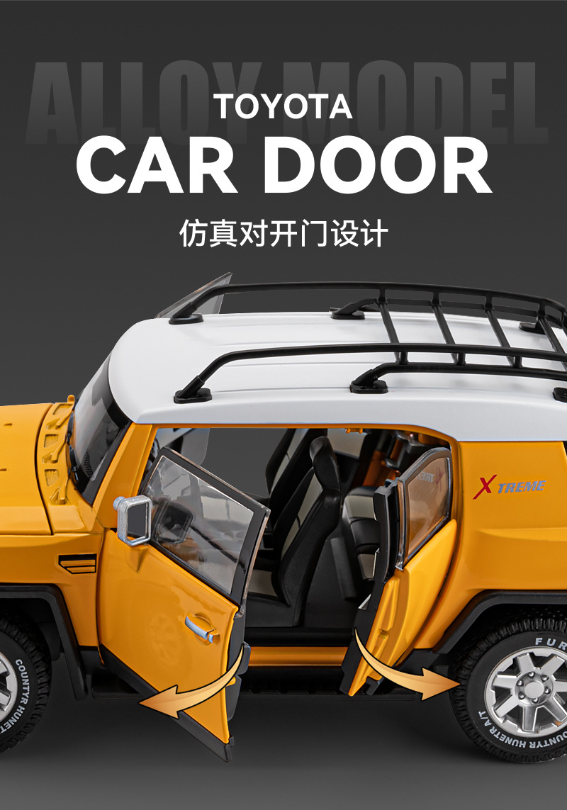 Оригинальная версия позволяет toyota FJ collection коллекционировать фигурные фигурные фигуры с помощью звукового света pic 11