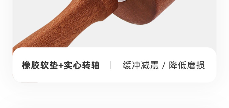 Solid wood rolling pin, roller type, household rolling pin, dough rolling pin, dumpling wrapper rolling pin, large hammer dough rolling pin pic 32