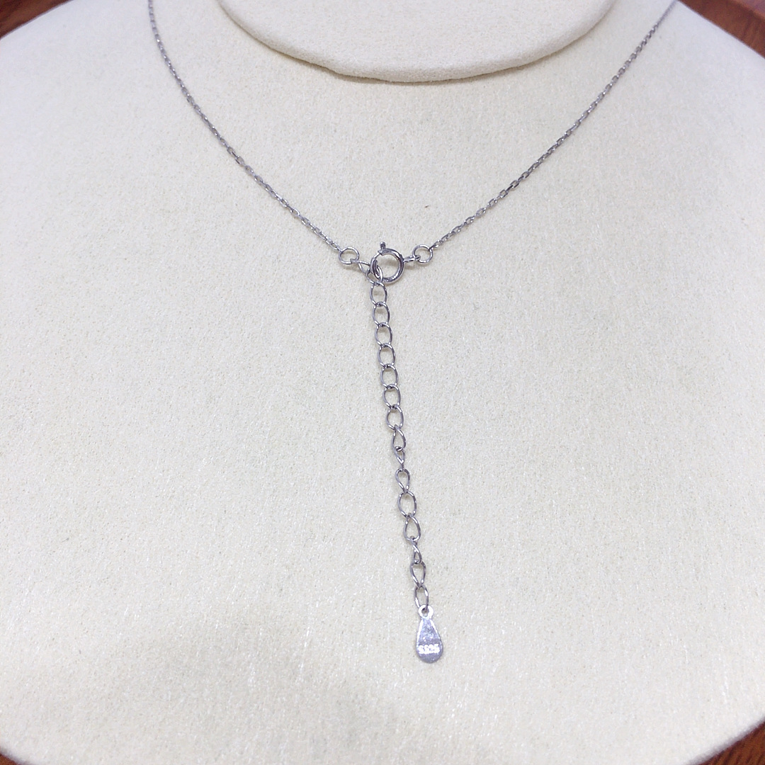 诸暨天然淡水珍珠吊坠好运葫芦生财S925纯银福禄珍珠项链锁骨链详情8