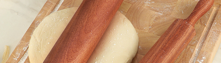 Solid wood rolling pin, roller type, household rolling pin, dough rolling pin, dumpling wrapper rolling pin, large hammer dough rolling pin pic 5