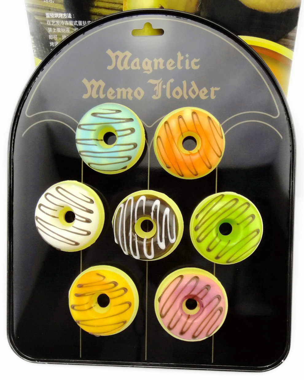 Small doughnut model fridge magnets, creative home decorations, soft and elastic, pinchable, novel supply, commercial doughnut machines, waffle ovens, food and beverage processing equipment pic 6