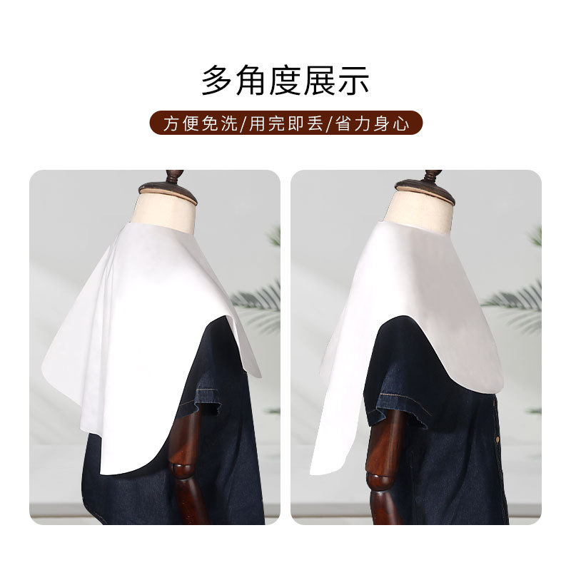 Barber shop, hair salon, hair care, disposable shawl, cushion, towel, dry hair towel, thickened shawl, oiling cloth, beauty salon pic 9