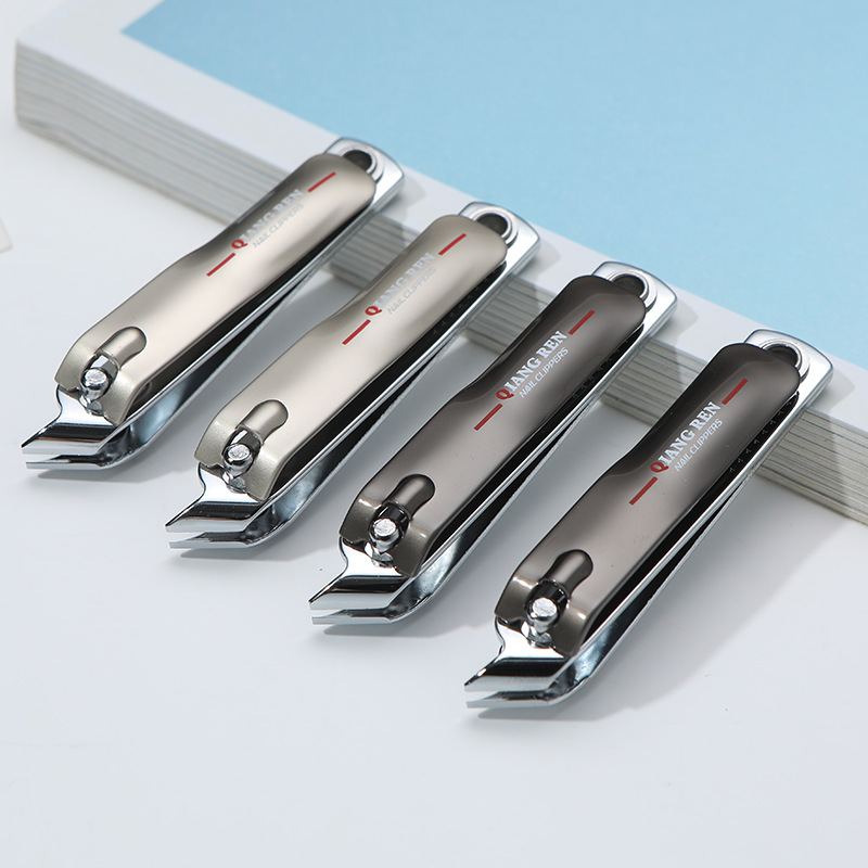 新款金达强人T6638平口指甲钳 高碳钢指甲刀家用修甲美甲工具批发详情8