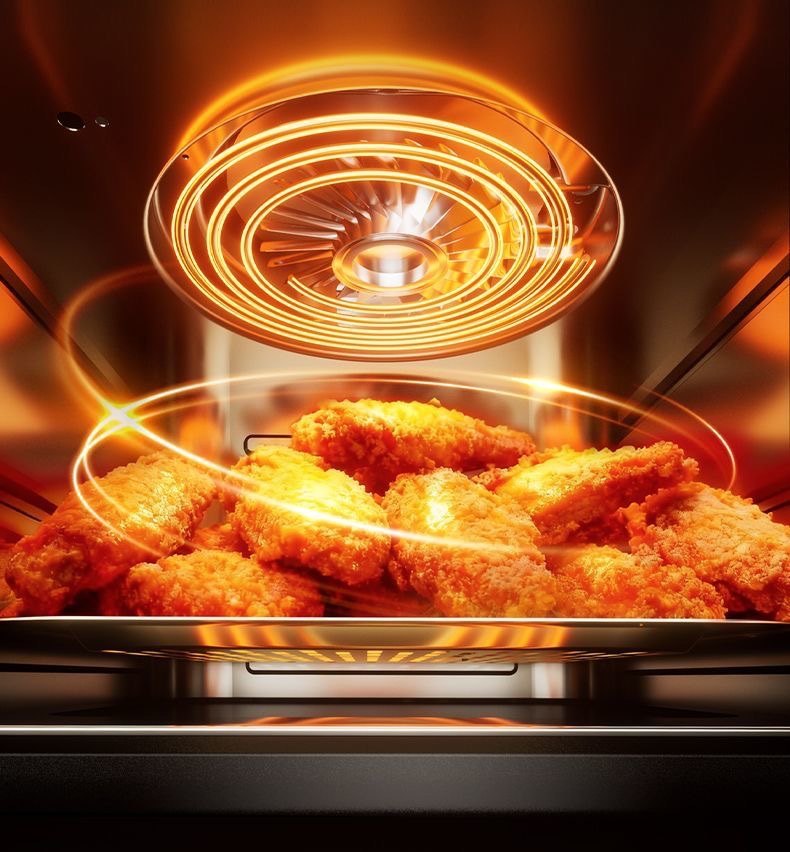 Brand air fryer visual model, multi-functional household smart large-capacity fully automatic microwave oven, French fries machine oven pic 15