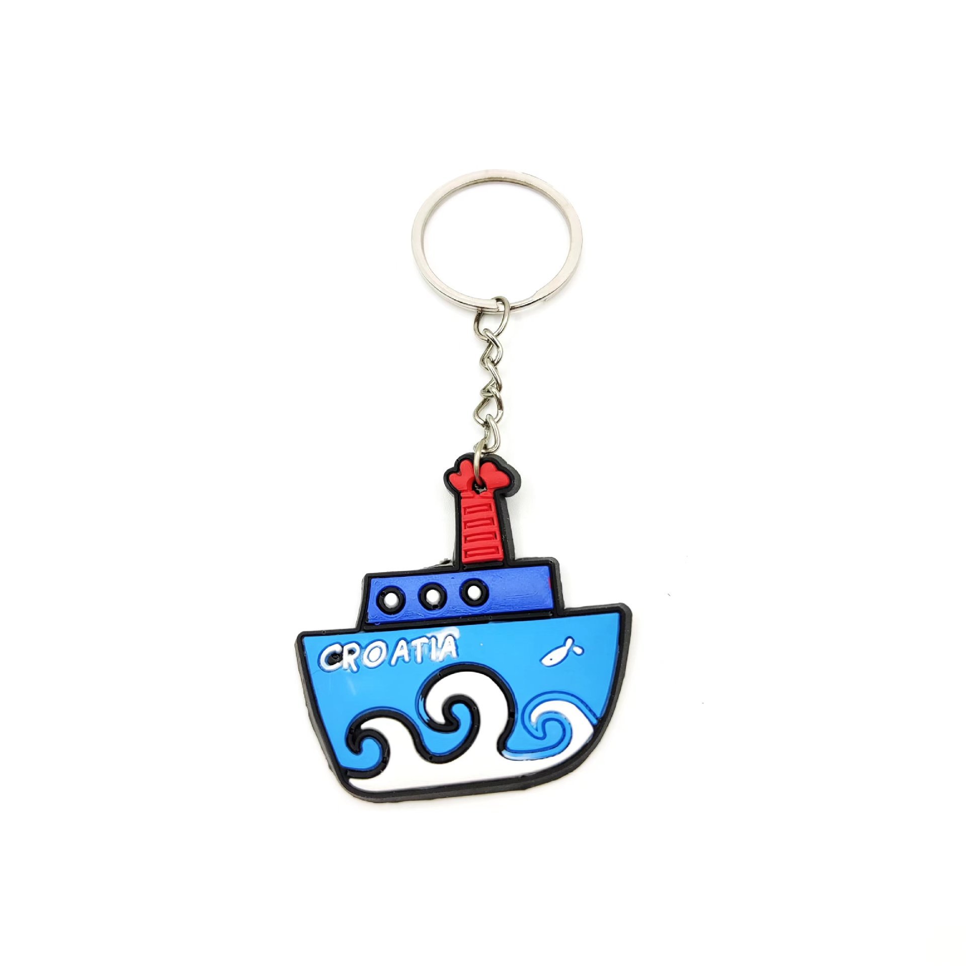 跨境现货批发海盗钥匙扣万圣节海贼王PVC软胶钥匙扣包包挂饰礼品详情4