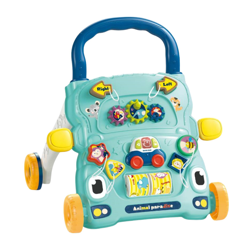 贝婴婴儿学步车多功能手推助步车儿童音乐滑行防侧翻童车母婴用品详情5