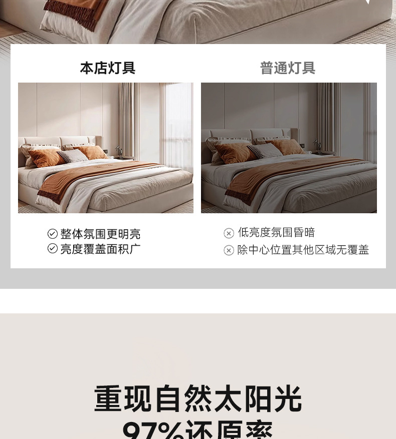 轻奢客厅灯吸顶灯2024年新款水晶灯全光谱感卧室主灯圆形护眼灯具详情11