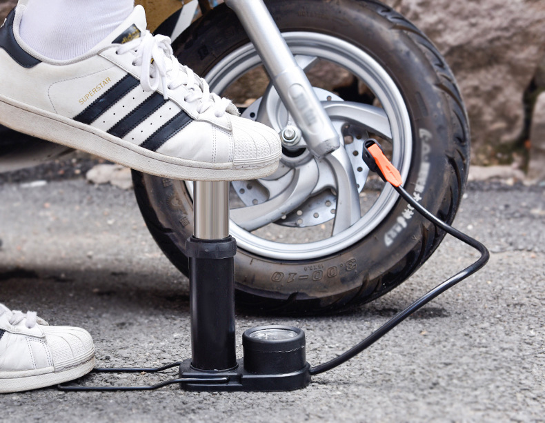 Foot pump, household battery, bicycle, electric motorcycle, car, foot pump, air pipe, playing basketball pic 15