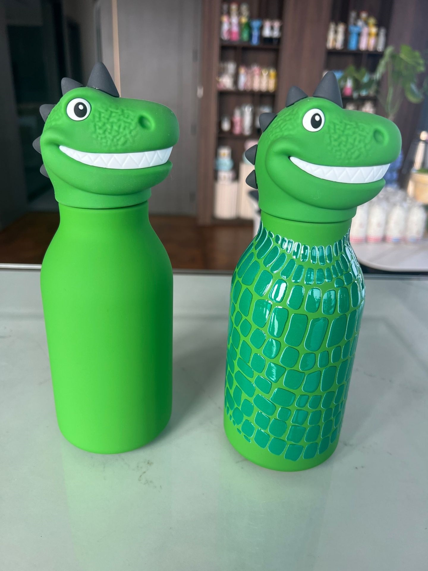 跨境新款TK亚马逊热卖创意可爱恐龙卡通公仔国潮儿童女生保温杯详情2