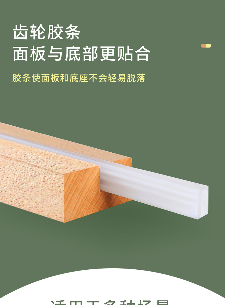 Cross-border A5 table number, A6 solid wood menu, wine table number, a4 beech wood menu display board, table sign, acrylic table card, Western restaurant dish introduction, seating arrangement, cafe price tag, booth, hotel table, dining table, sign, wooden display pic 8