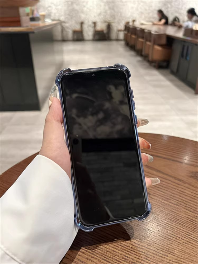 Compatible with Huawei Pura70Ultra phone case, transparent electroplated airbag, magnetic stand, p70Pro all-inclusive lens pic 10