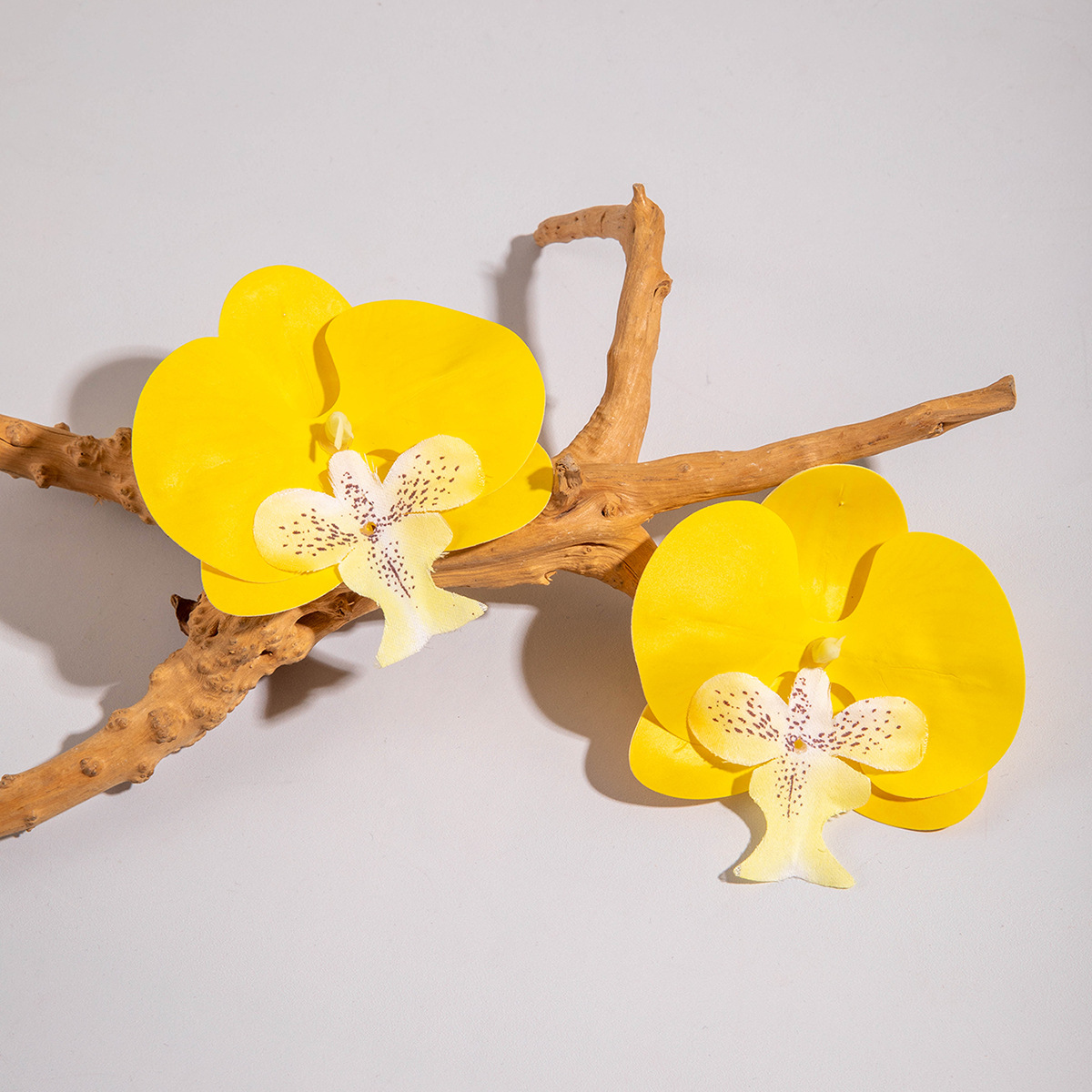 亚马逊跨境立体彩色大 蝴蝶兰花耳环 清新氛围感仿真 花卉耳饰女详情21