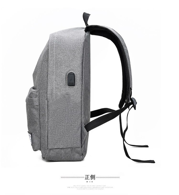 电脑双肩包大容量男女韩版旅行背包学院风时尚商务背包休闲包批发详情23