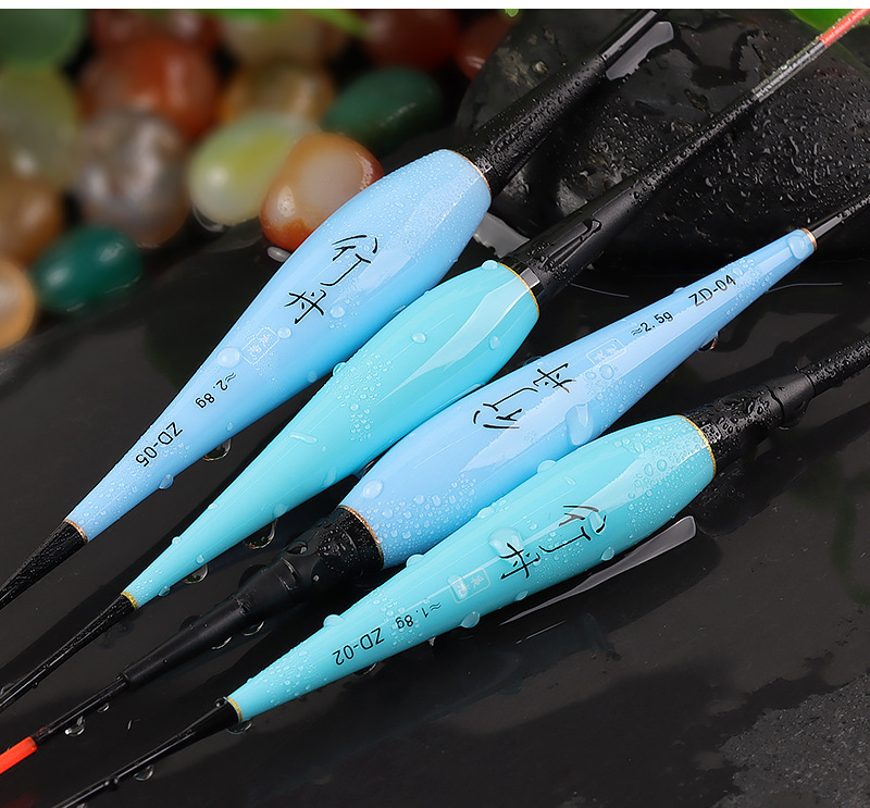 Luminous float bite hook color-changing float large object electronic float night fishing carp float super bright intelligent alarm fishing gear hard tail pic 29