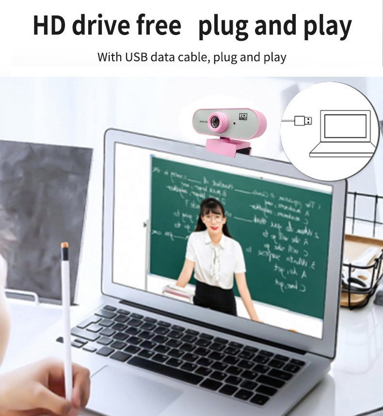 The source factory offers HD2K, 4K high-definition computer cameras and online course cameras with microphones in stock pic 7