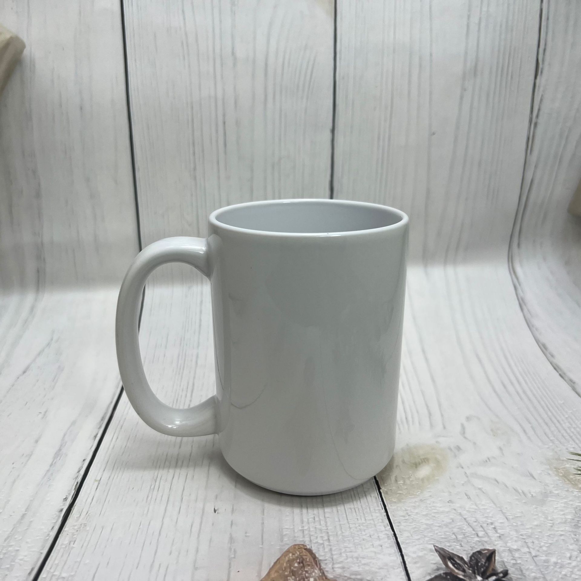 15OZ热转印马克杯印logo外贸色釉陶瓷杯大容量热升华涂层陶瓷水杯详情2