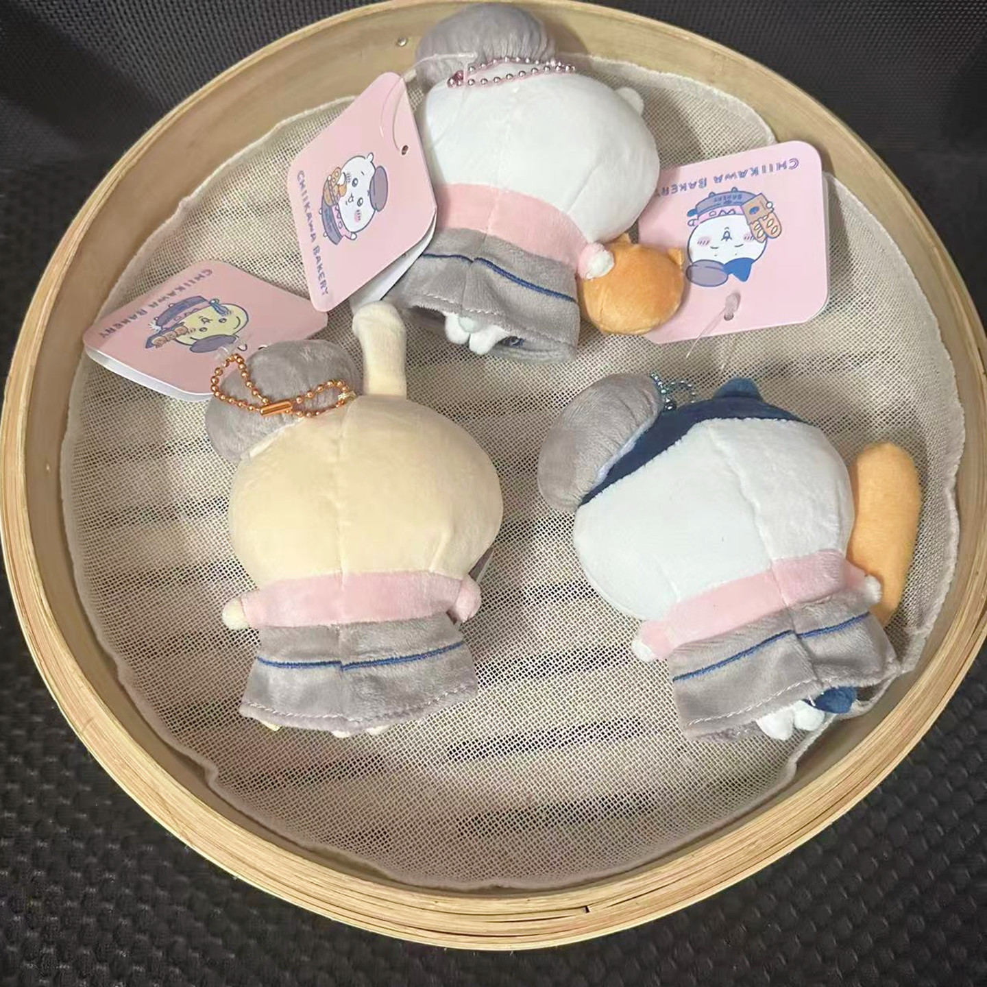 Chiikawa吉伊卡哇乌萨奇面包店毛绒公仔挂件玩偶包包小挂饰布艺玩具礼物详情5
