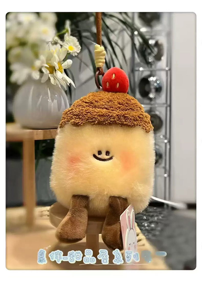 Wholesale of cute fruit and vegetable tables, fruit plush toys, watermelons, pineapples, strawberries, keychains, pendants and hand-held dolls pic 23