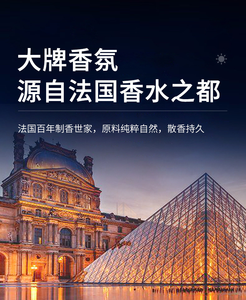 The new solar-powered rotating aromatherapy essential oil car perfume holder from Qihang is a high-end and long-lasting fragrance pic 16