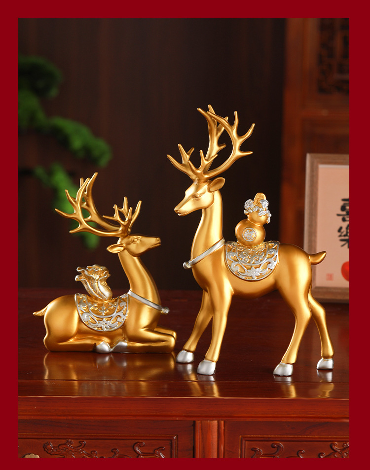 乔迁新居轻奢创意家居挂件客厅电视柜桌面装饰批发详情8